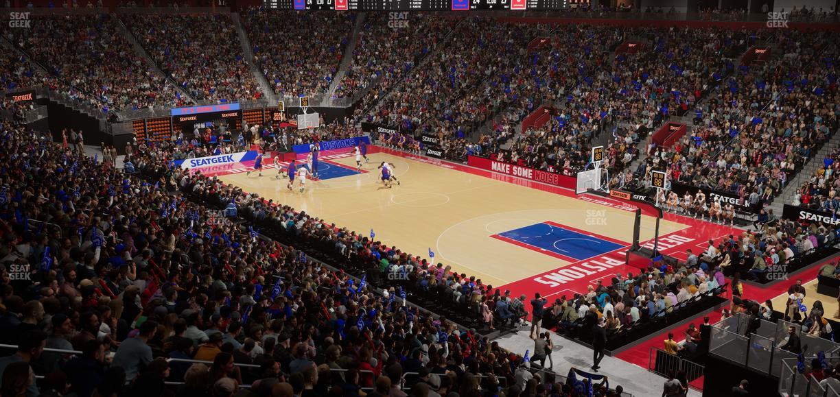 Little Caesars Arena - Section Ada 105 Seat View