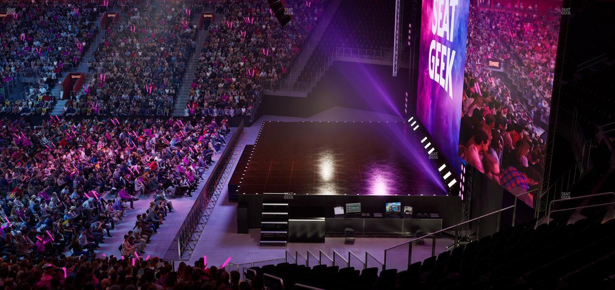 Little Caesars Arena - Section Ada 106 Seat View