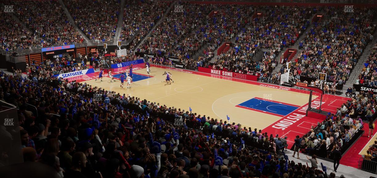 Little Caesars Arena - Section Ada 106 Seat View