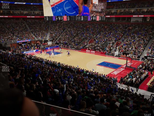 Little Caesars Arena - Section Ada 106 Seat View