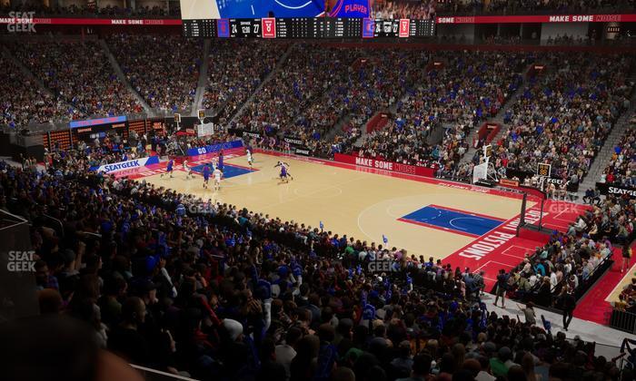 Little Caesars Arena - Section Ada 106 Seat View