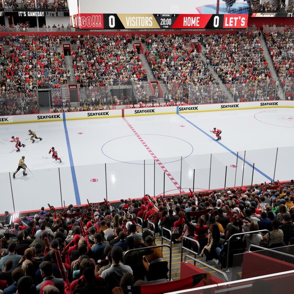Little Caesars Arena - Section Ada 110 Seat View