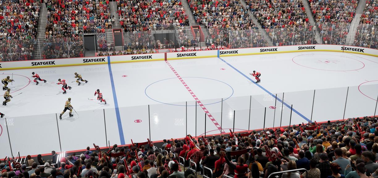 Little Caesars Arena - Section Ada 110 Seat View