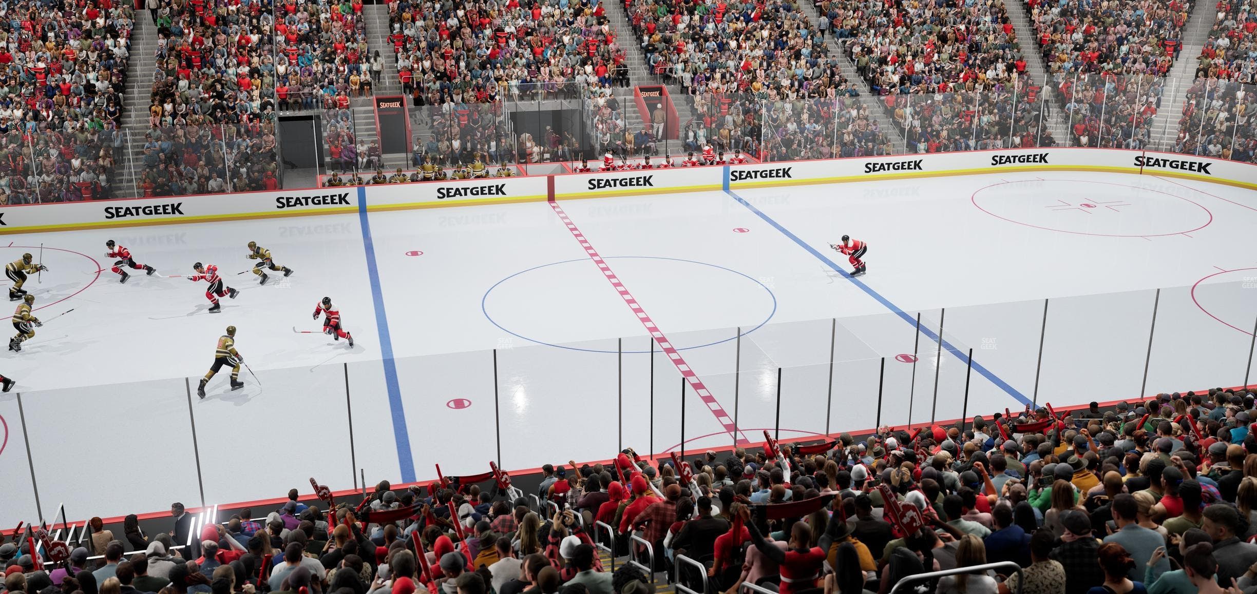 Little Caesars Arena - Section Ada 110 Seat View