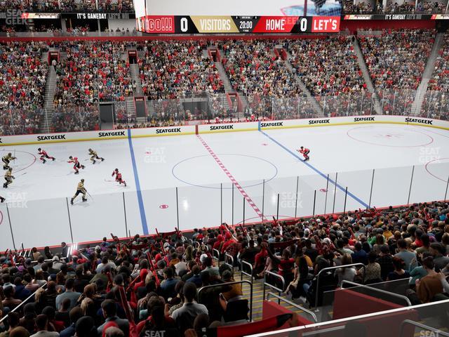 Little Caesars Arena - Section Ada 110 Seat View