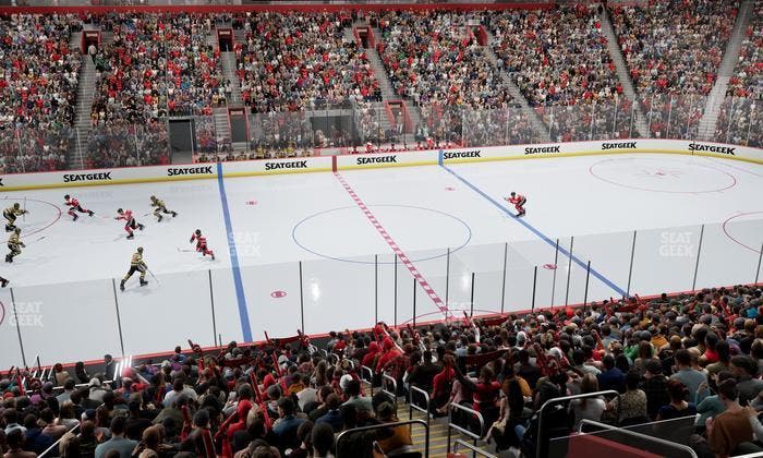 Little Caesars Arena - Section Ada 110 Seat View