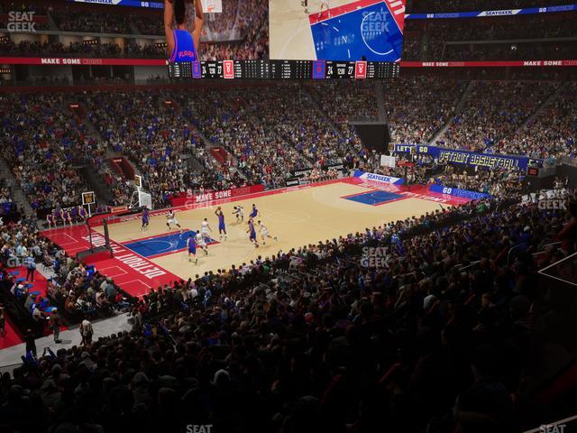 Little Caesars Arena - Section Ada 112 Seat View