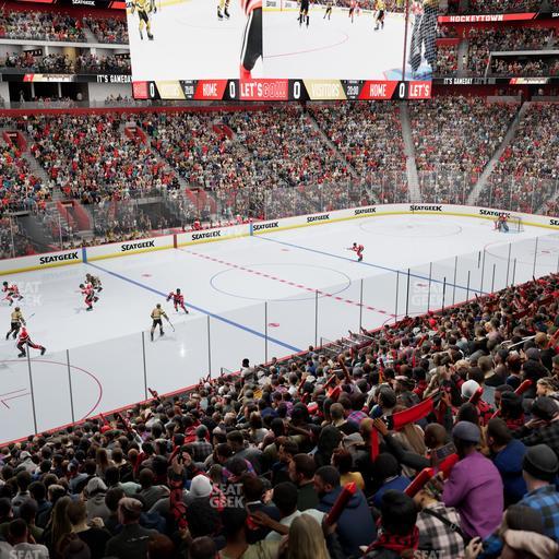 Little Caesars Arena - Section Ada 112 Seat View