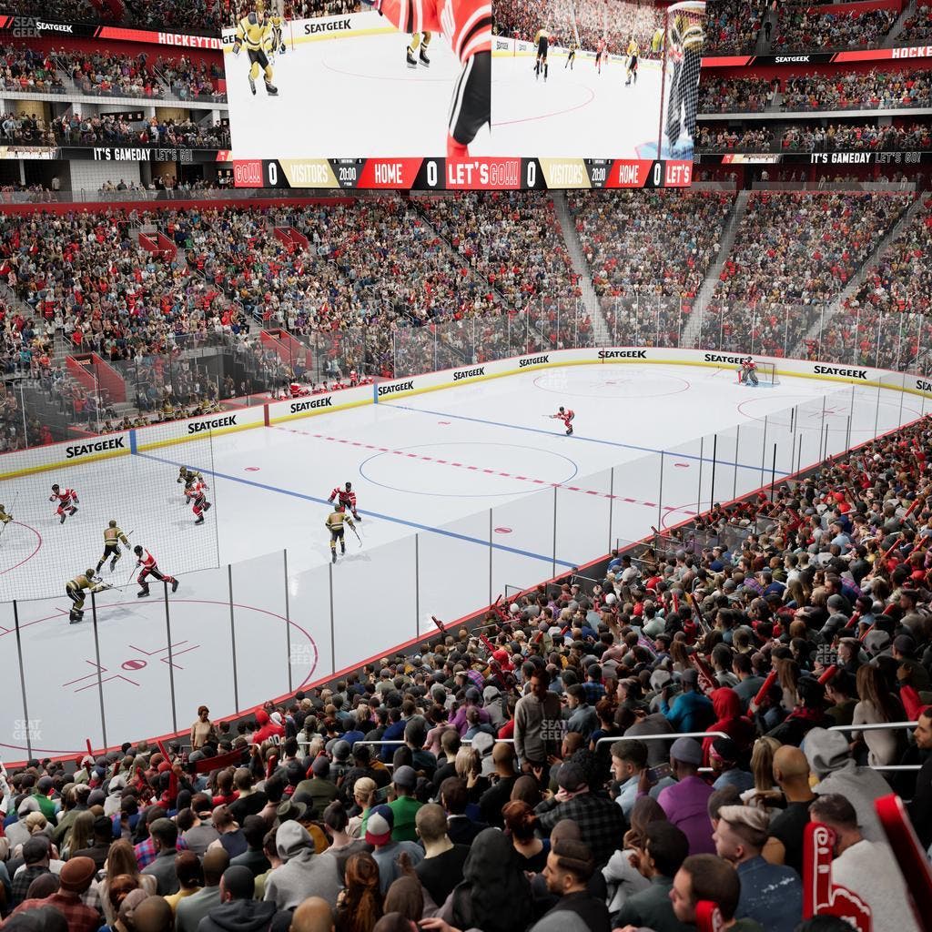 Little Caesars Arena - Section Ada 113 Seat View