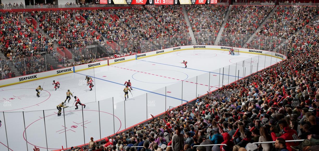 Little Caesars Arena - Section Ada 113 Seat View