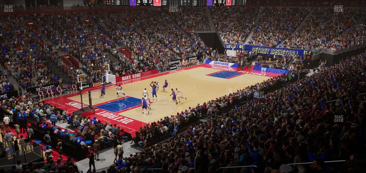 Little Caesars Arena - Section Ada 113 Seat View
