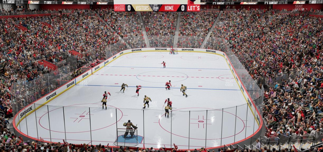 Little Caesars Arena - Section Ada 115 Seat View