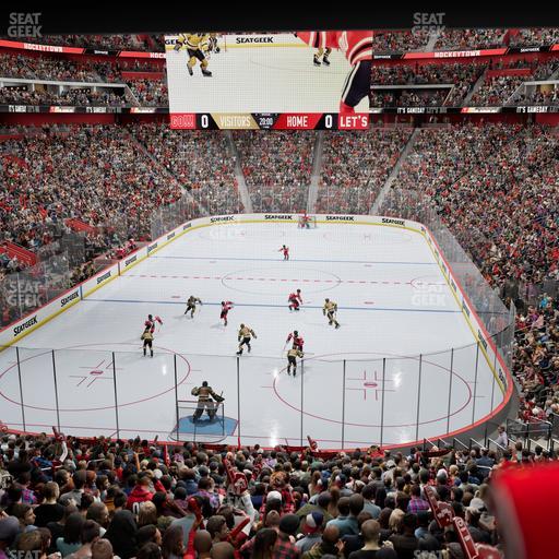 Little Caesars Arena - Section Ada 115 Seat View