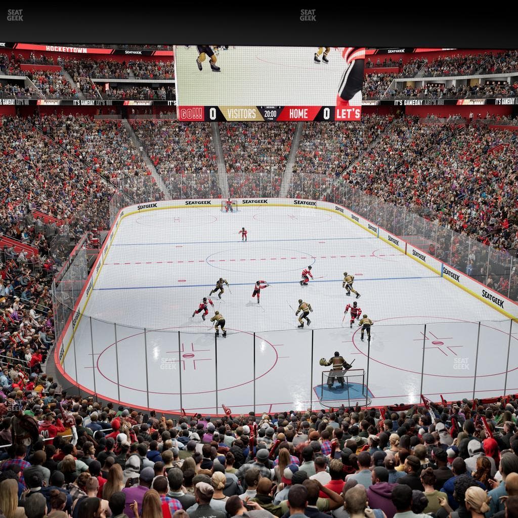 Little Caesars Arena - Section Ada 116 Seat View