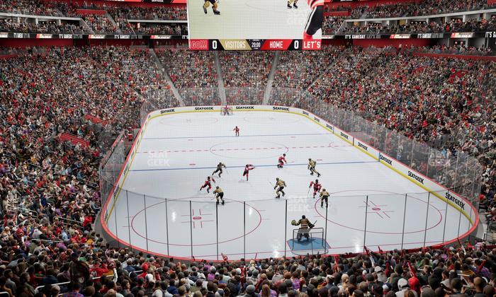 Little Caesars Arena - Section Ada 116 Seat View