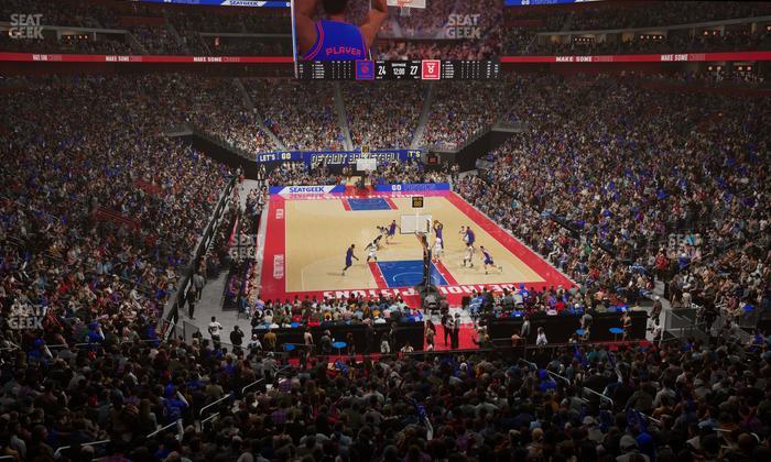 Little Caesars Arena - Section Ada 116 Seat View