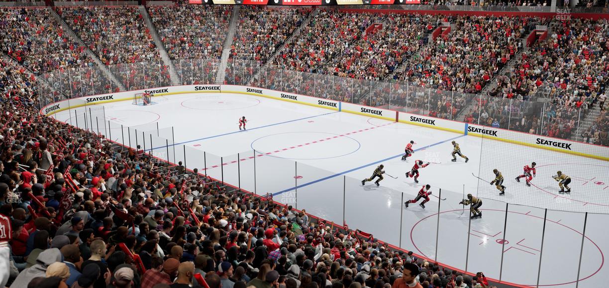 Little Caesars Arena - Section Ada 118 Seat View