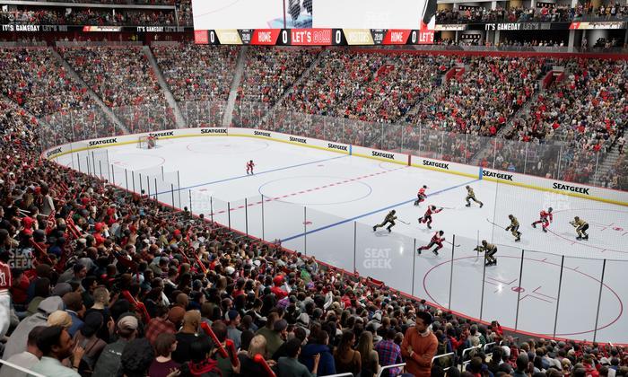 Little Caesars Arena - Section Ada 118 Seat View