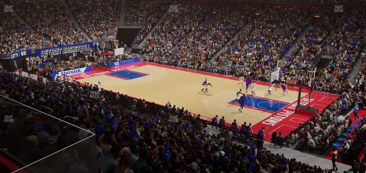 Little Caesars Arena - Section Ada 119 Seat View