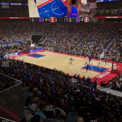 Little Caesars Arena - Section Ada 119 Seat View