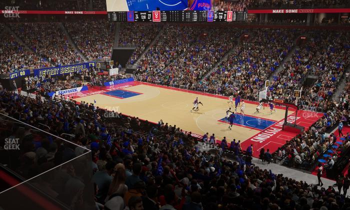 Little Caesars Arena - Section Ada 119 Seat View