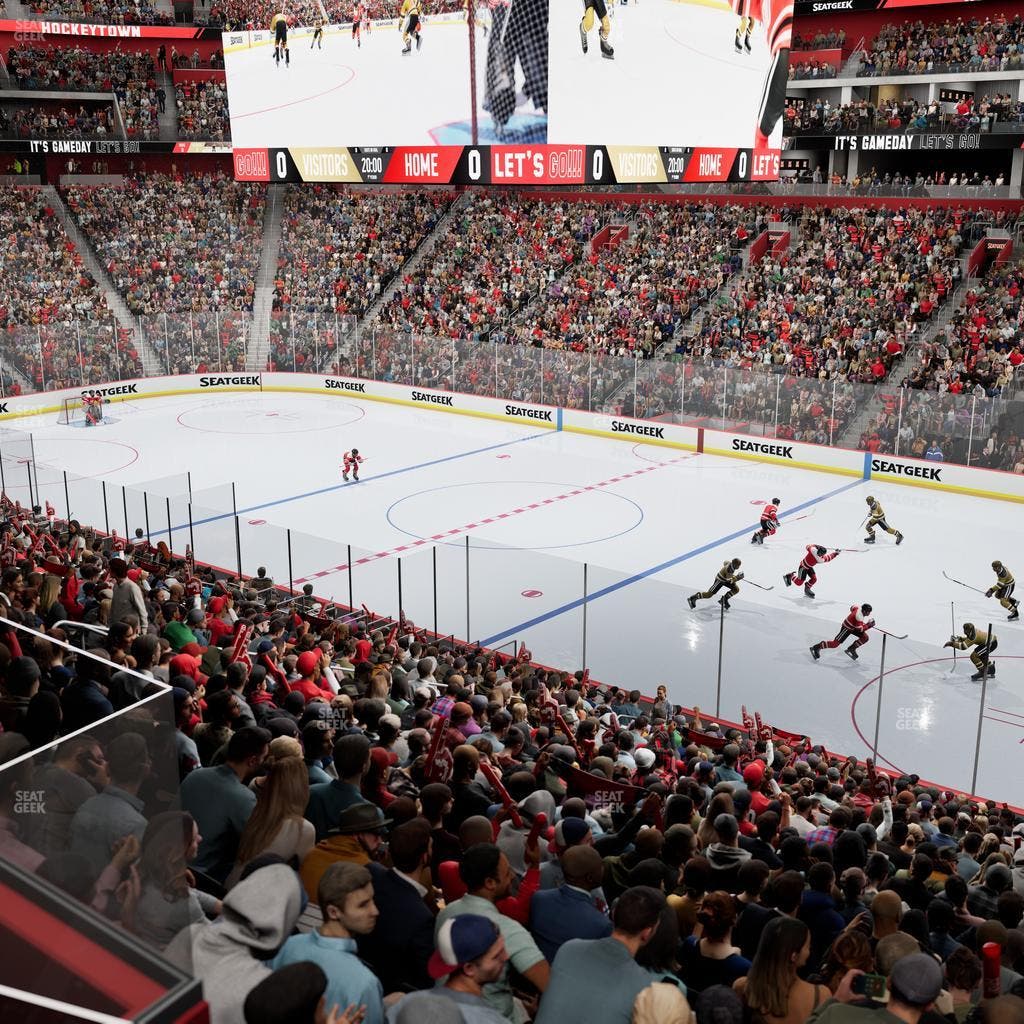 Little Caesars Arena - Section Ada 119 Seat View