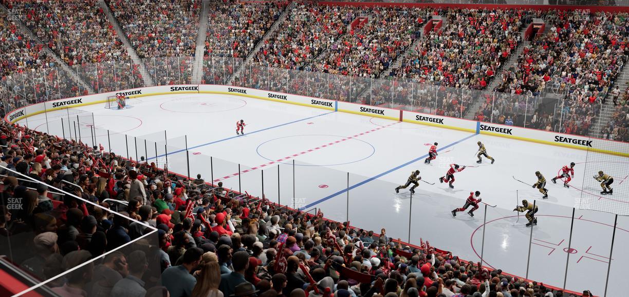 Little Caesars Arena - Section Ada 119 Seat View