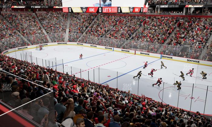 Little Caesars Arena - Section Ada 119 Seat View