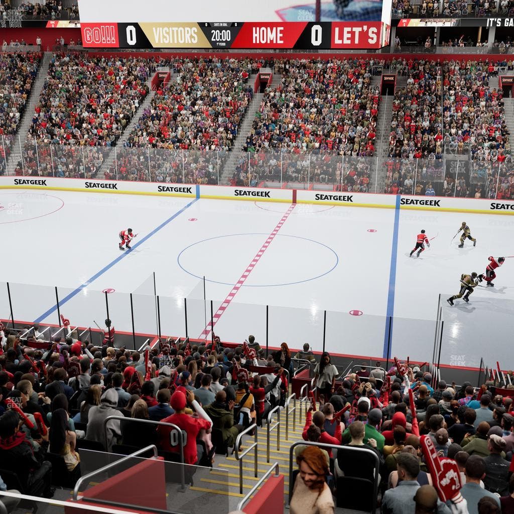 Little Caesars Arena - Section Ada 121 Seat View