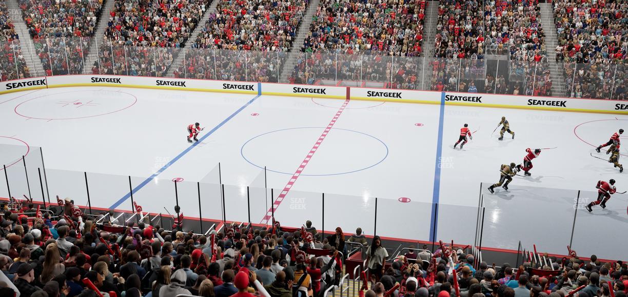 Little Caesars Arena - Section Ada 121 Seat View