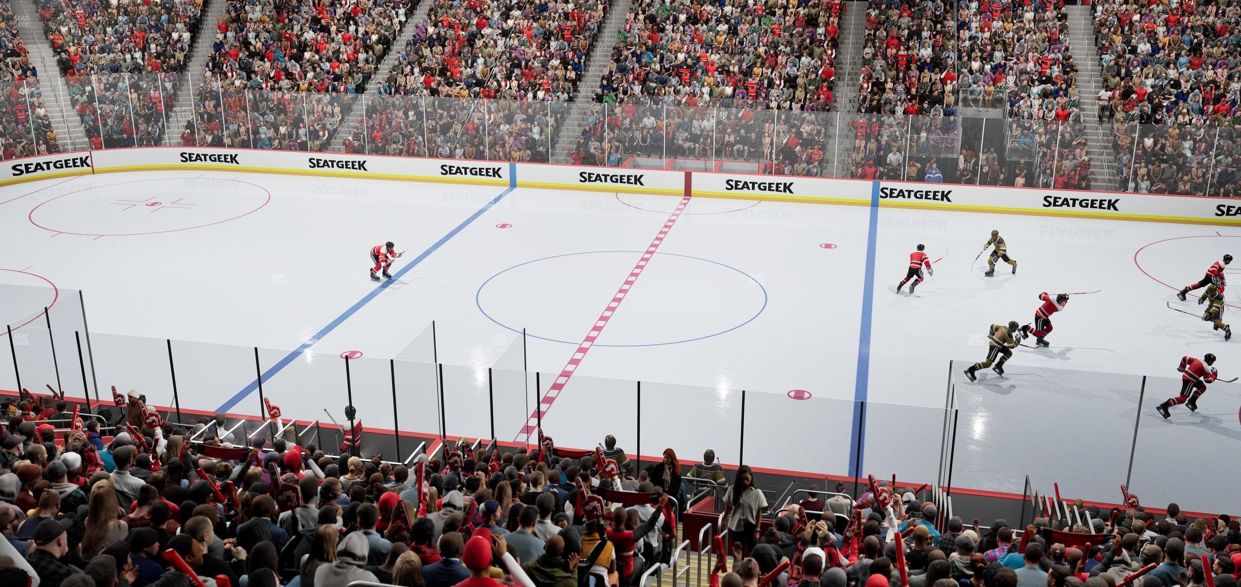Little Caesars Arena - Section Ada 121 Seat View