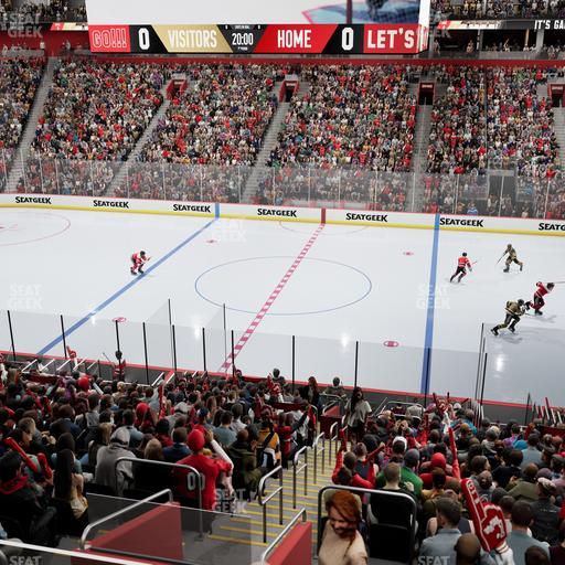 Little Caesars Arena - Section Ada 121 Seat View