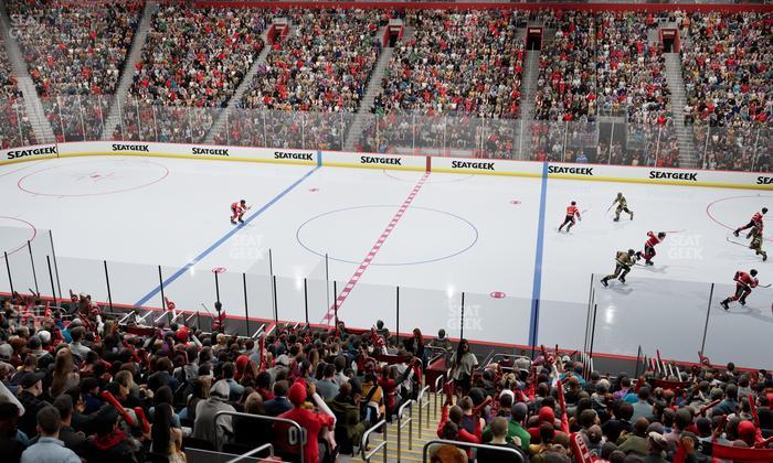 Little Caesars Arena - Section Ada 121 Seat View