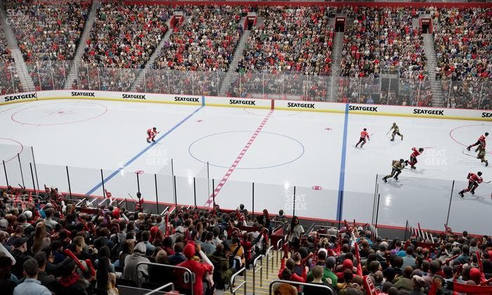 Little Caesars Arena - Section Ada 121 Seat View
