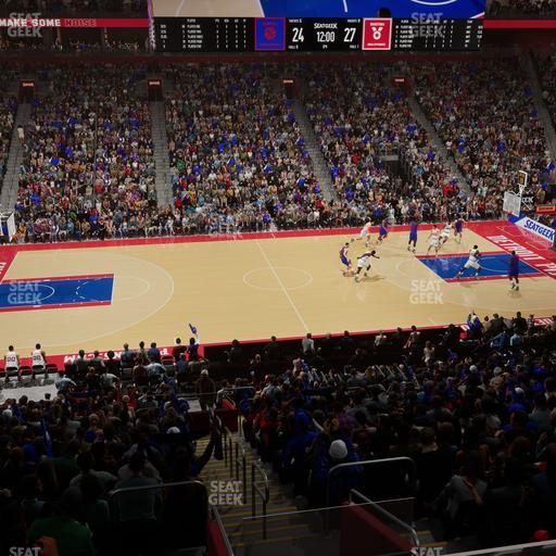 Little Caesars Arena - Section Ada 123 Seat View