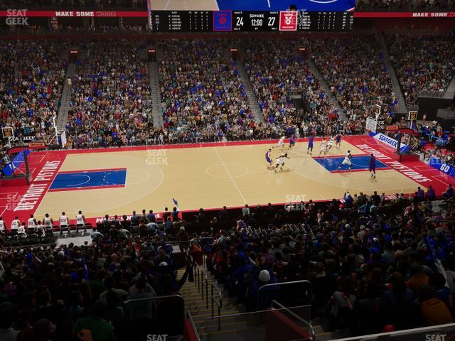 Little Caesars Arena - Section Ada 123 Seat View