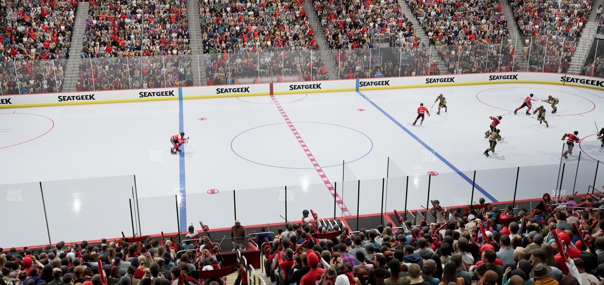 Little Caesars Arena - Section Ada 123 Seat View
