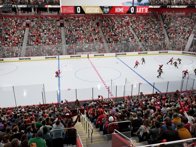Little Caesars Arena - Section Ada 123 Seat View