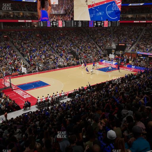 Little Caesars Arena - Section Ada 125 Seat View