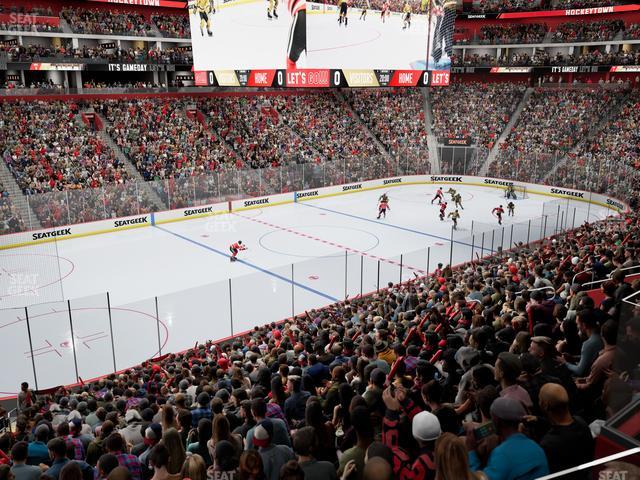 Little Caesars Arena - Section Ada 125 Seat View