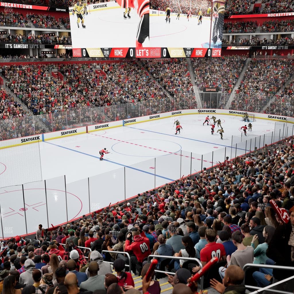 Little Caesars Arena - Section Ada 126 Seat View