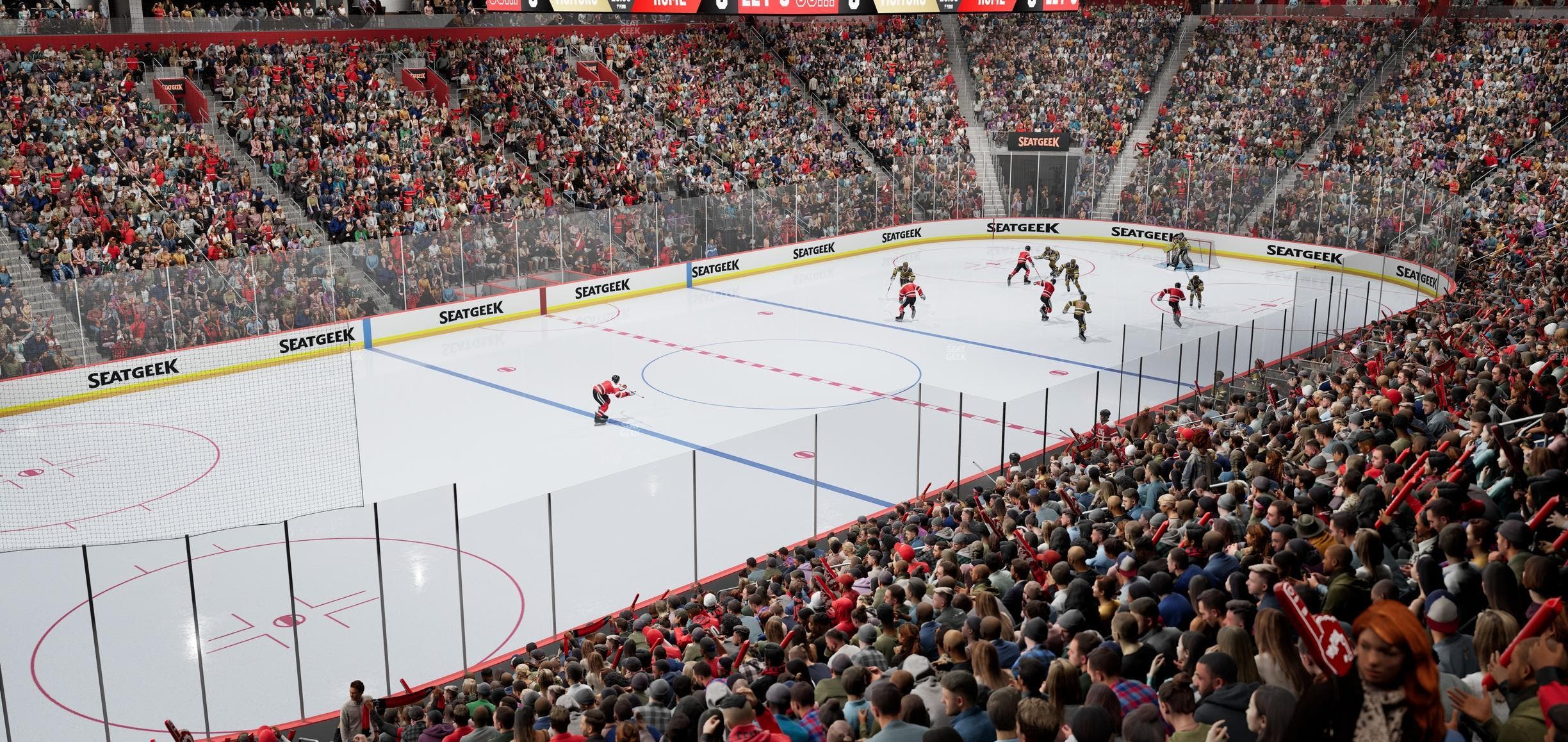 Little Caesars Arena - Section Ada 126 Seat View