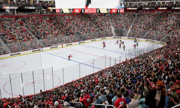 Little Caesars Arena - Section Ada 126 Seat View
