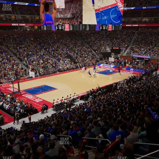 Little Caesars Arena - Section Ada 126 Seat View