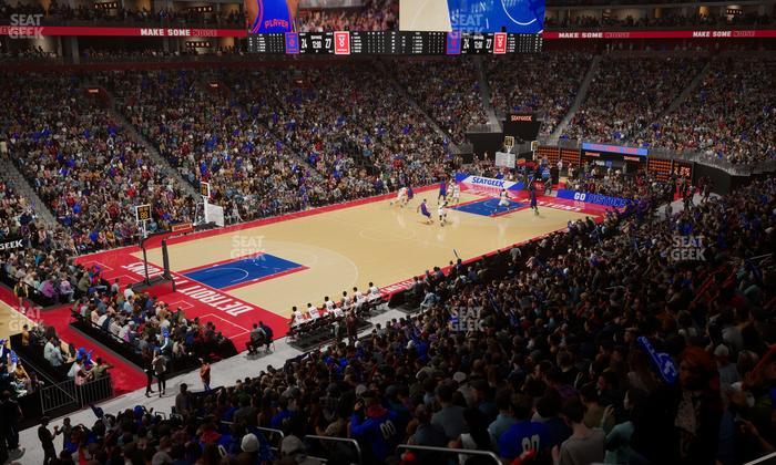 Little Caesars Arena - Section Ada 126 Seat View