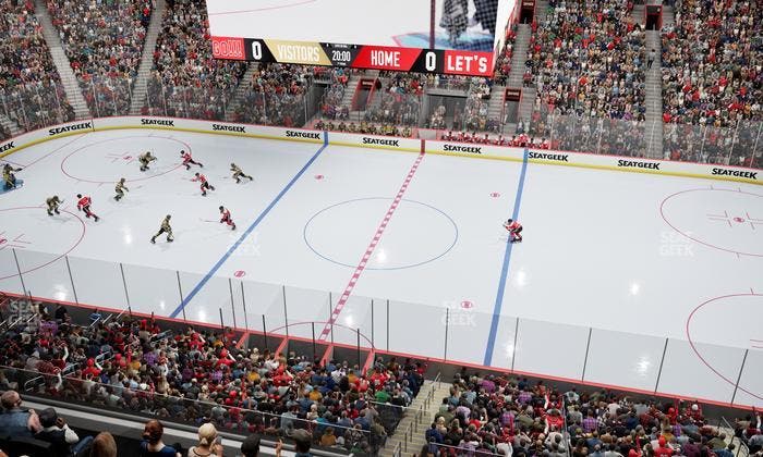 Little Caesars Arena - Section Ada Mezzanine 10 Seat View