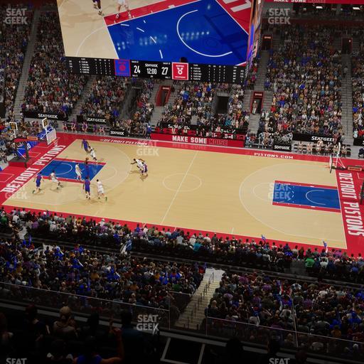 Little Caesars Arena - Section Ada Mezzanine 10 Seat View