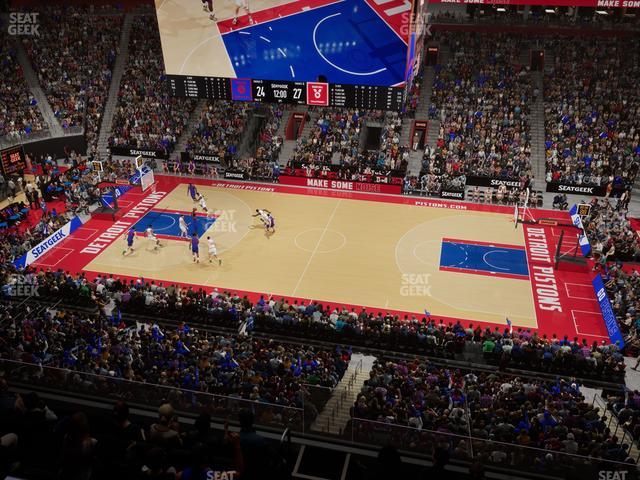 Little Caesars Arena - Section Ada Mezzanine 10 Seat View Little Caesars Arena - Section Ada Mezzanine 10 Seat View