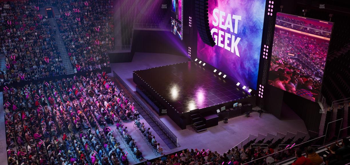 Little Caesars Arena - Section Ada Mezzanine 10 Seat View