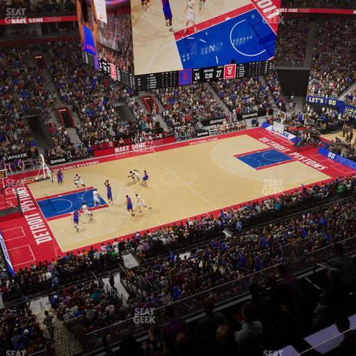 Little Caesars Arena - Section Ada Mezzanine 14 Seat View